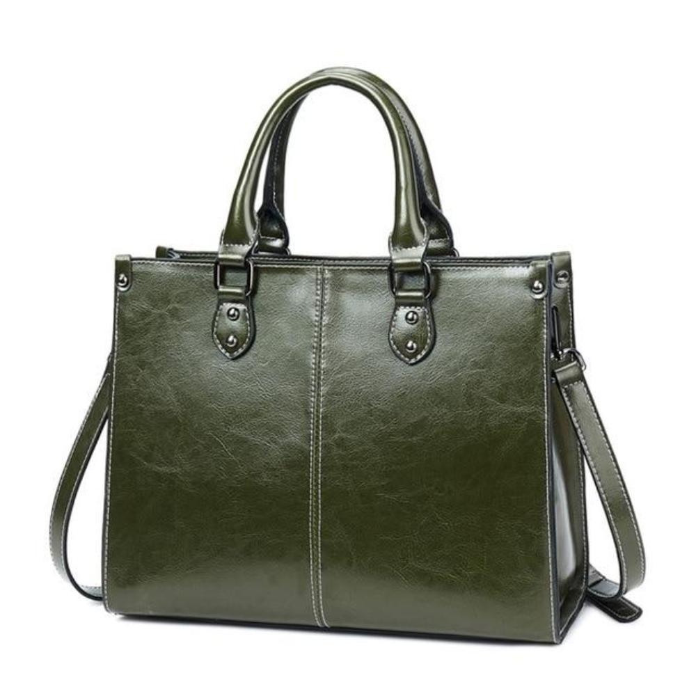 Elegante Handtasche | Kunstleder | Klassischer Business-Look