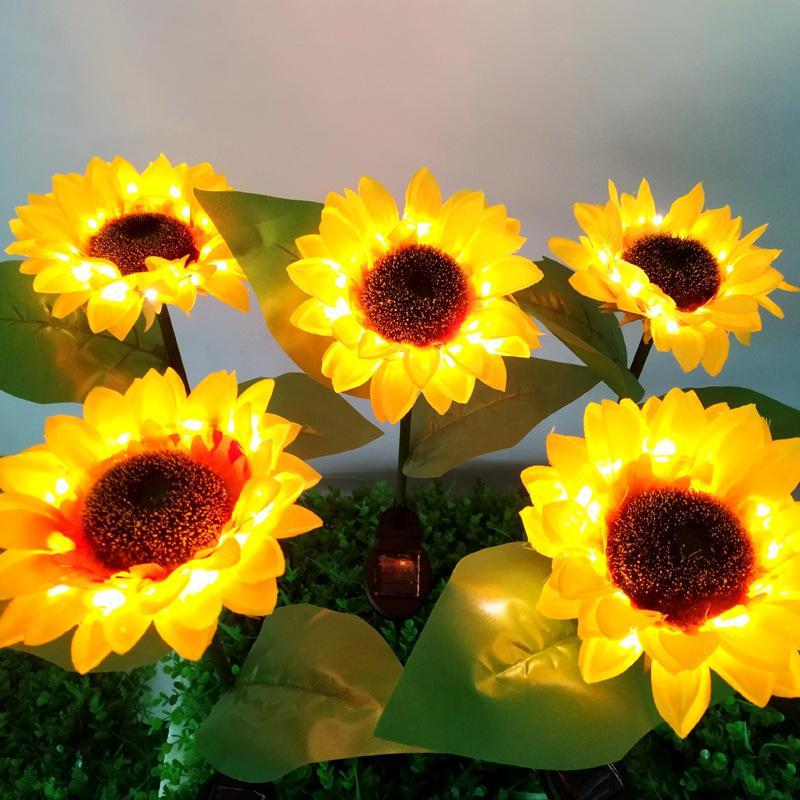 SunBloom verkaufsfertige Sonnenblumen-Hausgartenlampe