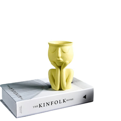 MiniLeaf Keramische Sukkulententopf – Stilvolle kleine Pflanzenbox