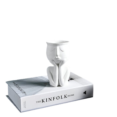 MiniLeaf Keramische Sukkulententopf – Stilvolle kleine Pflanzenbox