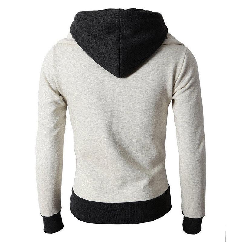 Sportlicher Mock-Neck Hoodie mit Reißverschluss für Männer