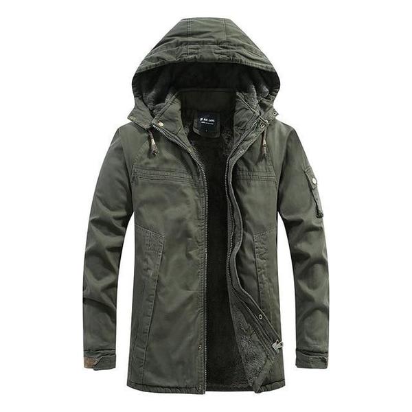 Warme und moderne Winterjacke