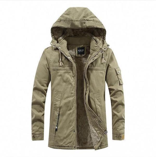 Warme und moderne Winterjacke