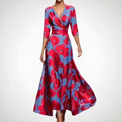 Raffiniertes langes Kleid für Damen | Maxi