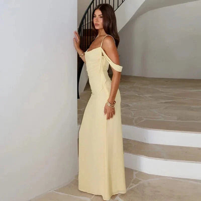 Mae – Maxikleid Zitronenliebe Erblüht