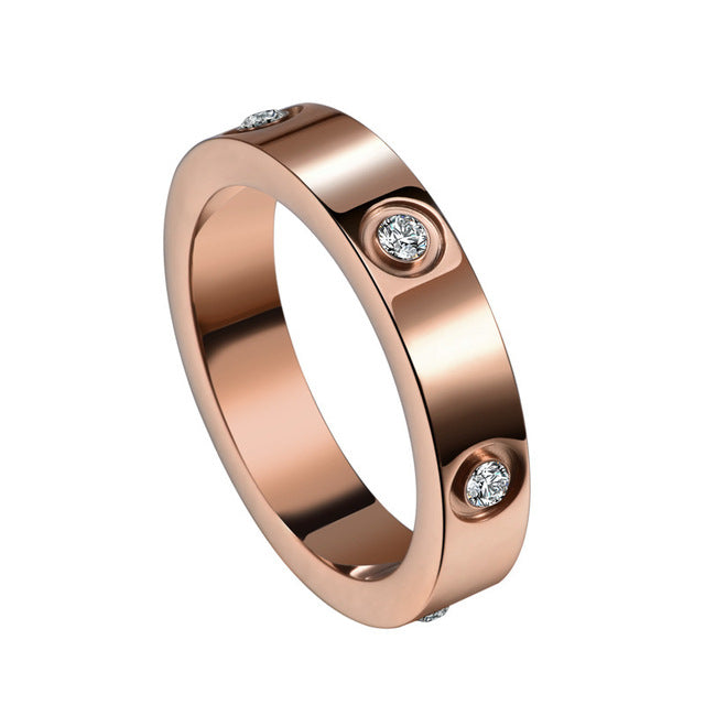 ETERNITY DELUXE RING | ROSÉGOLD