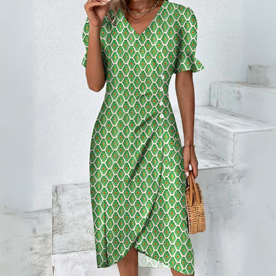 Schönes lässiges Sommerkleid für Damen | Mini