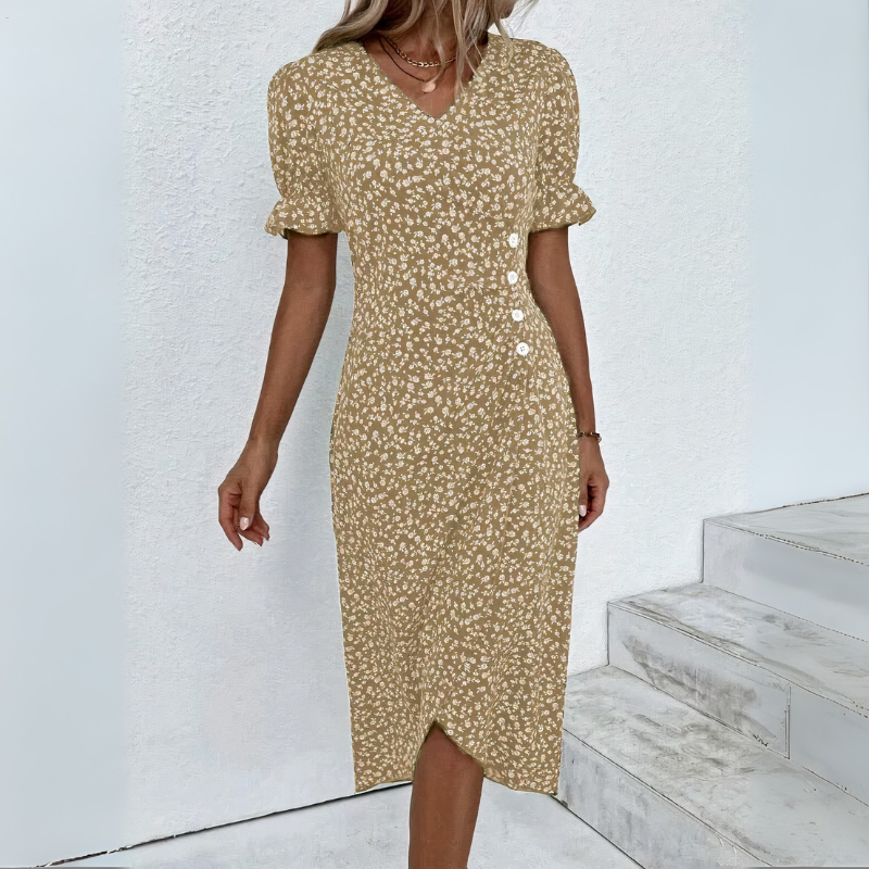 Schönes lässiges Sommerkleid für Damen | Mini