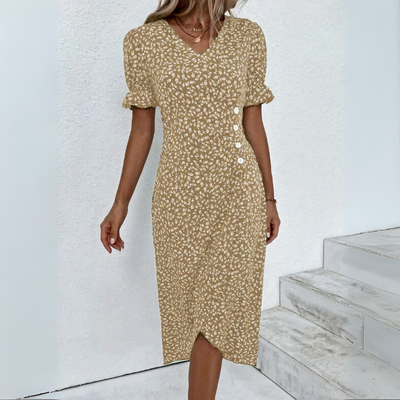 Schönes lässiges Sommerkleid für Damen | Mini