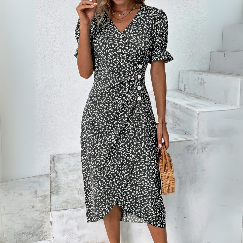 Schönes lässiges Sommerkleid für Damen | Mini