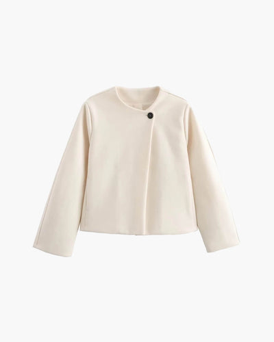 Silene | Kurzjacke Mit Rundhalsausschnitt