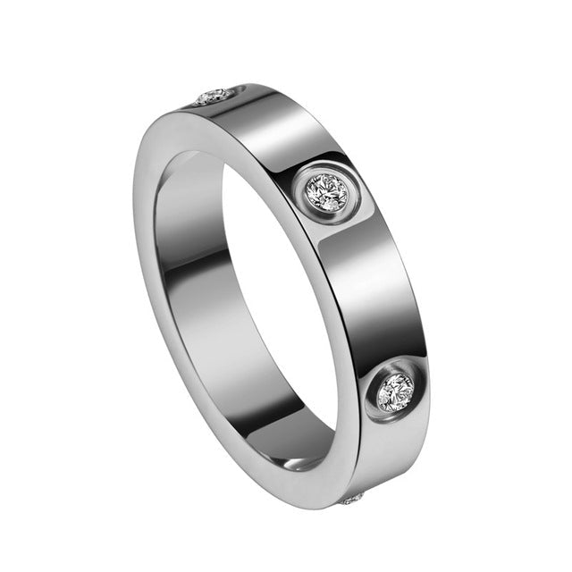 ETERNITY DELUXE RING | SILBER