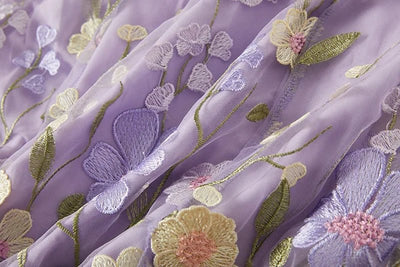 Sophia - Elegantes Blumenkleid im Midi-Stil