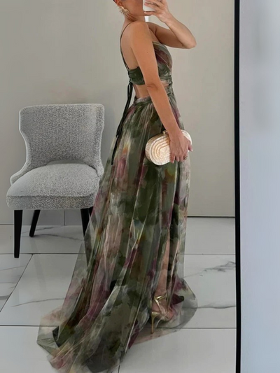 Stilvolles langes Abendkleid für Damen | Maxi