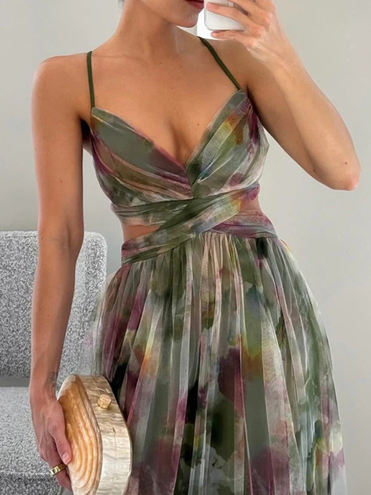 Stilvolles langes Abendkleid für Damen | Maxi