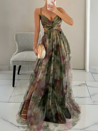 Stilvolles langes Abendkleid für Damen | Maxi