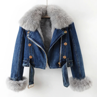 Stylische Jeansjacke für Damen | Winter