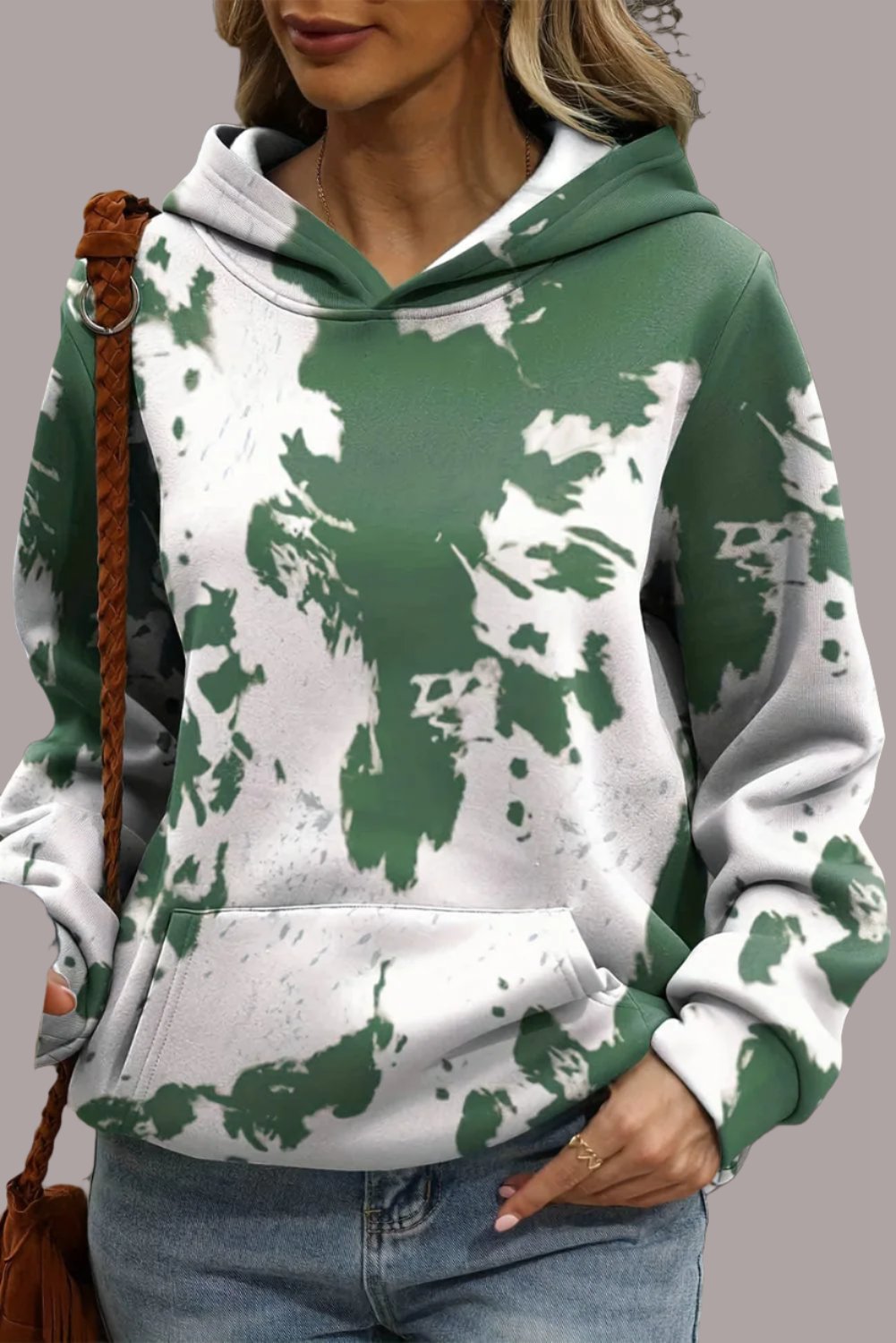 Kapuzensweatshirt mit Print | Bequeme Passform | Lässiger Look
