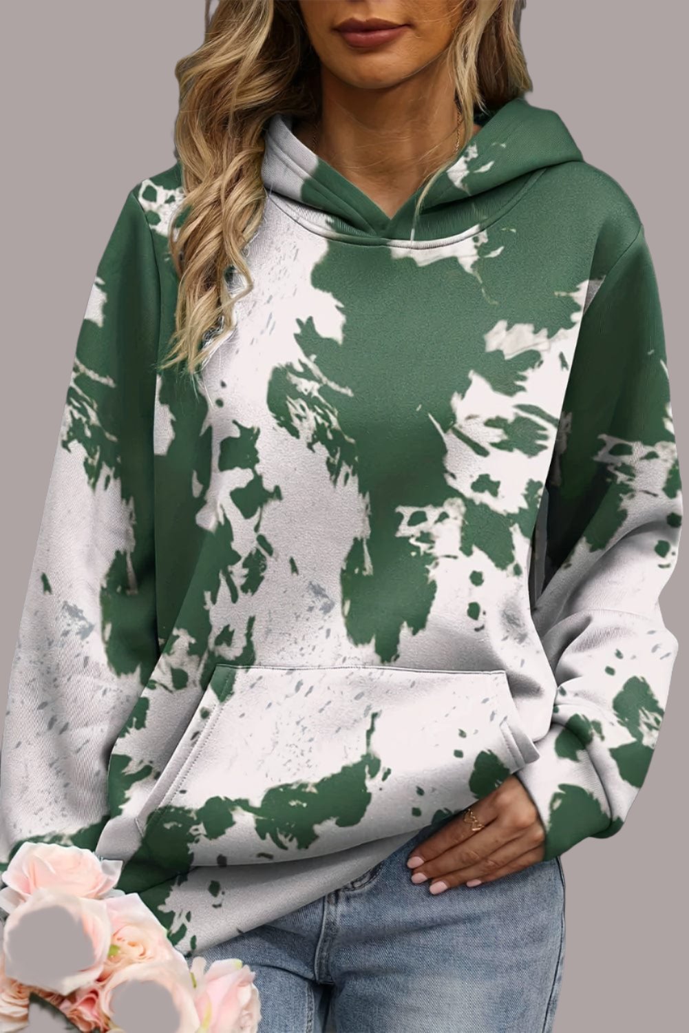 Kapuzensweatshirt mit Print | Bequeme Passform | Lässiger Look