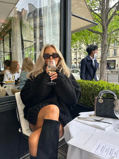 Trendiger Oversize-Pullover für Damen | Rollkragen