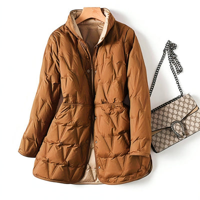Moderne Gesteppte Pufferjacke für Damen