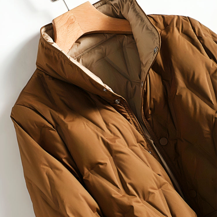 Moderne Gesteppte Pufferjacke für Damen