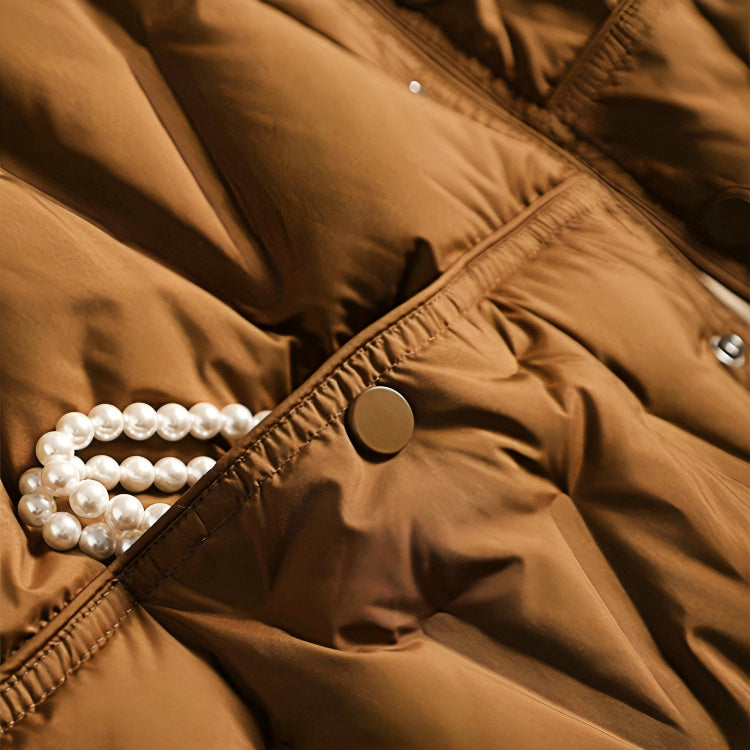 Moderne Gesteppte Pufferjacke für Damen