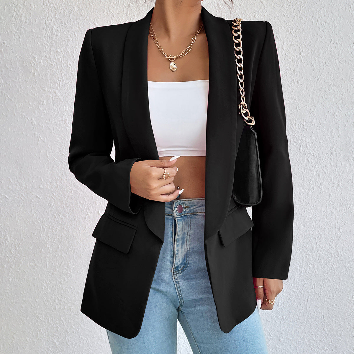 Blazer für Damen – Elegante lange Sommerjacke