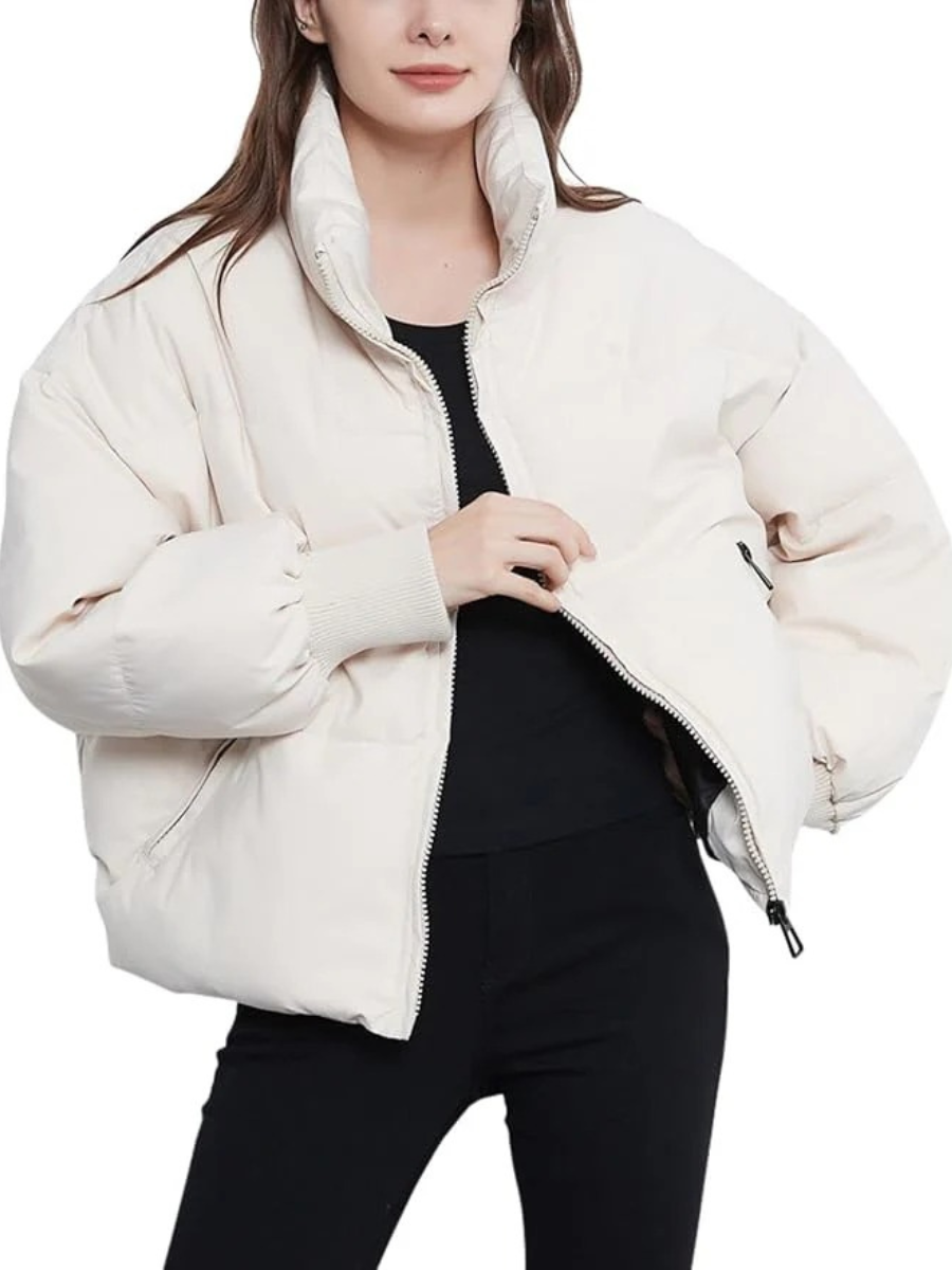 Warme Daunenjacke für Damen | Winter