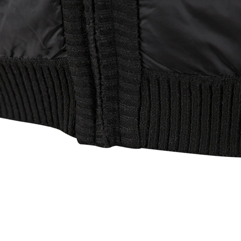Warme Rollkragenjacke für Herren | leichte