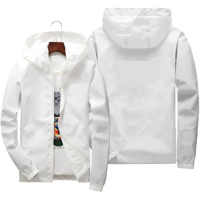 Windbreaker-Jacke mit Kapuze für Männer
