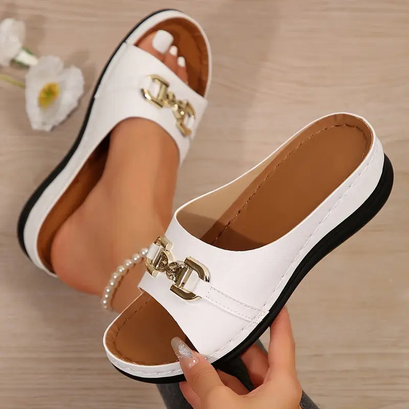 Vera™ | Bequeme Sandalen mit Schnalle